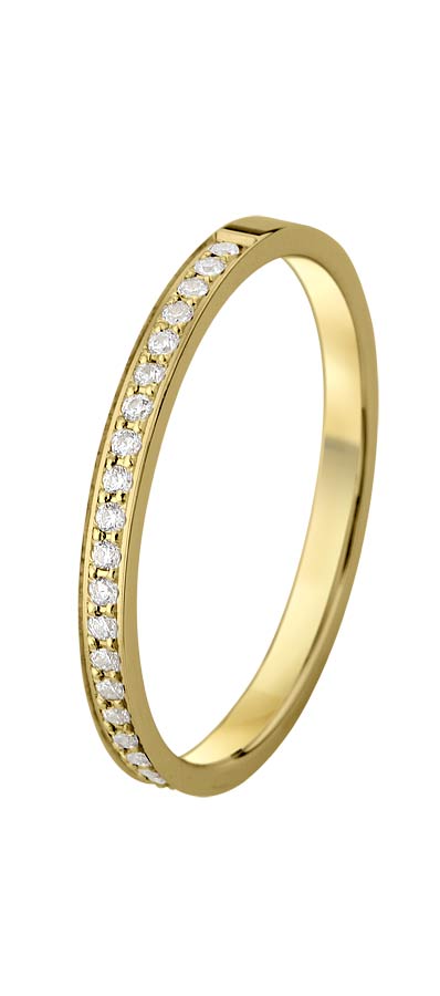 533687-5100-001 | Memoirering Essen 533687 585 Gelbgold, Brillant 0,185 ct H-SI100% Made in Germany   1.611.- EUR   